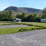Fully service hardstanding pitches